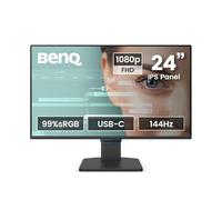 BenQ GW2490C 23.8" 1080p FHD 144Hz IPS Eye-Care Home Office Monitor, USB-C, 1080x1920, Visual Optimiser, Flicker-free, Low Blue Light, Ultra Slim Bezel, TÜV-Certified, Eye-CareU