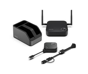 BenQ InstaShow® WDC15 4K UHD Wireless Presentation System Plug & Play wireless 4K UHD presentation system with no drivers and no app required -