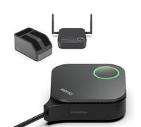 BenQ InstaShow WDC15, 4K UHD Wireless Presentation System with USB-C & HDMI Button, No App Required, USB Touchscreen Control,128-bit Encryption and CVSS 4.0 Certification for Secure presentations