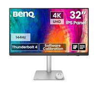 BenQ PD3226G 32” 4K UHD (3840x2160) 144Hz Monitor for Designers, IPS, 95% P3, 100% sRGB, 90W Thunderbolt 4, Software Calibration, KVM, Daisy Chain, Reflection-Free Nano Matte Panel, Height Adjustable