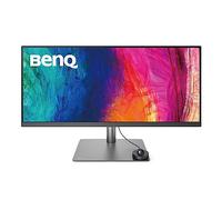 BenQ PD3420Q Ultrawide Creator Monitor for Macbook 34" WQHD 1440p | 100% Rec.709 & sRGB, 98% P3 | IPS | DeltaE ≤3 | Pantone | AQCOLOR | KVM | Calibration Report | Erognomic | USB-C (65W) | USB Hub