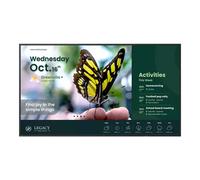 BenQ ST4304 Digital signage flat panel 109.2 cm (43") 350 cd/m 4K Ultra HD Black Built-in processor Android 14 18/7