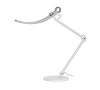 BenQ WiT e-Reading Desk Lamp | Eye-Caring for Home Office, Reading, Study, Craft | Ultrawide, Bright, Dimmable with 13 Colour Modes | Adjustable Arm | Matte Silver