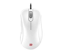 BenQ Zowie EC1 Special Edition V2 White Ergonomic Gaming Mouse for Esports |Regular Weight| Paracord Cable & 16-Step Scroll| Driverless | Glossy Coating | Large Size