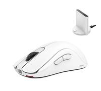 BenQ ZOWIE ZA13-DW 4K Wireless Mouse for Esports White Edition, Sports Science, Glossy Coating, 4K Enhanced Receiver, 64g, Symmetrical, Driverless, 3950 sensor, 4K Polling Rate