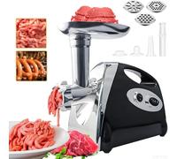 BenRich Meat Grinder Electric Sausage Maker Machine 2800W for Home Use