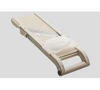 Benriner BN-95W Mandolin Vegetable Slicer, ABS Plastic, White