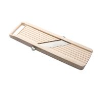 Benriner BN-1 Japanese Handheld Mandolin Slicer with Three Interchangeable Stainless-Steel Blades-Ivory, Vegetable Fruit Cutter Peeler, Stainless