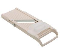 Benriner Super Standard Madoline Slicer, with with 4 Japanese Stainless Steel Blades, Almond
