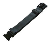 Benristraps 50mm Luggage Straps with Clips - Adjustable Webbing Straps for Suitcases, Camping Gear, Sports Equipment; Heavy Duty - UK Made (grey)