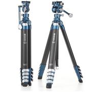 Benro CyanBird 5 Section Carbon Fiber Tripod with FS20PRO 2 in 1 Head (TCBC15FS20PROC)