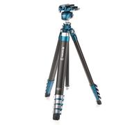 Benro CyanBird TCBC15FS30 Lightweight Carbon Fiber Travel Tripod with FS30 Ball Head, Quick Release Plate, Snap Locks and Bag for DSLR, Mirrorless and Compact Cameras