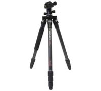 Benro Flat Traveller 2 Four Section Carbon Twist Lock Tripod with B0 Head