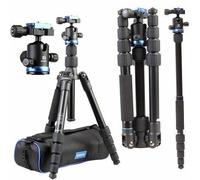 Benro iFOTO 5 Section Aluminium Travel Tripod - Holds 8KG # FIF19AIB0 (UK Stock)