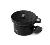Benro Leveling Base with Bubble Level | 50kg capacity with offset spirit level and 3/8-16 thread for sliders, video heads and booms