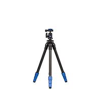 Benro SLIM Carbon Fibre Lightweight Travel Tripod Kit (TSL08CN00) Compact Design, 8.8lb Capacity, Arca-Swiss Ball Head, and Reversible Centre Column