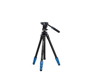 Benro Slim Series Video Aluminium Tripod kit with S2C short handle head