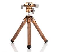 Benro TablePod Wooden Edition Tripod with Premium Wooden Legs, Compact Ballhead, Arca-Swiss Style Quick-Release Plate, Stable Tabletop Support for Cameras and Accessories (TPKWE)