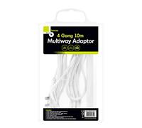 Benross 45310 4-Way Extension Lead / 10 Metres Long / 13A / Suitable For Home or Office Use
