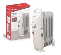 benross 5 fin mini oil filled radiator 500 w- portable