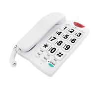 Benross Big Button Telephone With Ringer Light - White