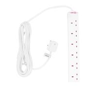 Benross 45230 Extension with 2 Metre Cable, 1-Pack, 6 Way, 2M, 13A