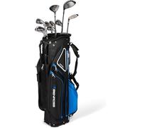 Benross HTX2 Golf Clubs Full Set with Cart Bag, Driver, Fairway Wood, Hybrid, Irons 5-SW, Mallet Putter - Graphite & Steel Shafts, All-Weather Grips, Trolley Bag- Golf Club Sets for Men