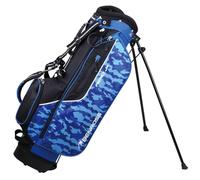 Benross Junior Aero Golf Stand Bag Age 9-12 - Lightweight Kids Golf Bag with Stand, 4-Way Divider, Dual Padded Straps & Rain Hood - Blue