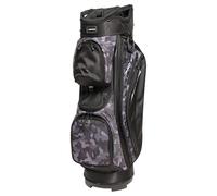 Benross Pro 5.0 Golf Cart Bag - 14 Way Divider Golf Trolley Bag with Multiple Pockets, Cart Strap Channel & Rain Hood, Lightweight Durable Golf Bag - Black Camo