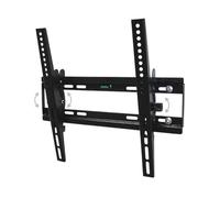 Benross TV Wall Bracket for 23-55 Inch TVs, Tilting TV Wall Mount, Max 45kg Load, 15° Tilt Angle, VESA 400x400, Steel Wall Bracket for Living Room, Bedroom & Office