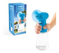 Benross Water Mist Blue Spray Fan, Handheld Cooling Device | Suitable For Holidays, Beach Trips, Sports Events, Office Use & Travel Use, Battery Operated