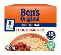 Ben's Original Boil-in-Bag Long Grain Rice 8 bags 500g