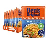 Ben's Original Chinese Style Microwave Rice, Bulk Multipack 6 x 250 g pouches