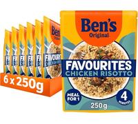 Ben's Original Favourites Risotto Chicken and Mushroom Pouch, 6 x 250g