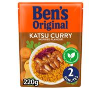 Ben's Original Katsu Curry Flavoured Microwave Rice 220g