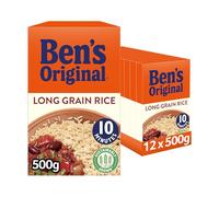 Ben's Original Long Grain Rice, Bulk Multipack 12 x 500 g boxes (Total 6 kg)