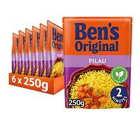Ben's Original Pilau Microwave Rice, Bulk Multipack 6 x 250 g pouches