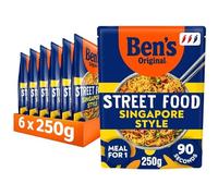 BEN'S Original RTH Street Food Singapore Style, Bulk Multipack 6 x 250g