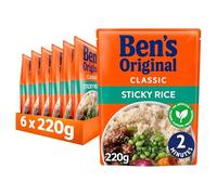 Ben's Original Sticky Rice Microwave Rice, Bulk Multipack 6 x 220g