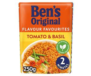 Ben's Original Tomato And Basil Microwave Rice 250g