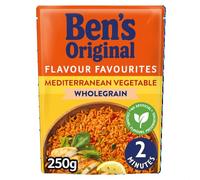 Ben's Original Wholegrain Mediterranean Vegetable Microwave Rice 250g