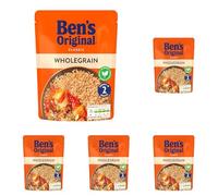 Ben's Original Wholegrain Microwave Rice, 220g (Pack of 5)
