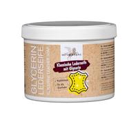 Bense & Eicke Glycerin Leather Soap - High Glycerine Content - Cleans, Cares and Preserves - Highly Replenishing - for Saddles, Bridles, Boots, Car Seats, Leather Sofa, 500 g