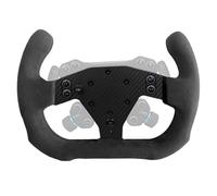 Benshuuk 12 Inch Motorsport For Logitech G RS50 System or Pro SIM Racing Wheel;Supper lightweight Real Carbon Fiber Suede Compatible with Logitech G RS On Xbox Series X/S PS4/PS5 PC Wheel Hub