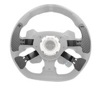 Benshuuk 4PCS Long Real Carbon Fiber Paddle Shifters For Logitech G PRO Racing Wheel;Racing Game Mod Modification Parts Accessories Direct Drive 11 Nm Force Base Steering Hub