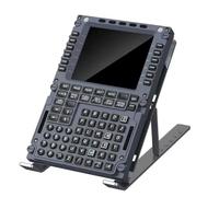 Benshuuk A320 MCDU Flight Sim Control Panel, Professional USB Interface for X-Plane/MSFS A3XX, Plug & Play;for MSFS 2020/2024, X-Plane, FBW, Toliss Fenix Game Simulator Compatible with X-Plane MSFS