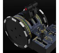 Benshuuk A32X A31X A19X Motorized Throttle Quadrant for Flight Sim, Realistic 1:1 Scale, Compatible with MSFS 2020/2024, X-Plane, Fenix, FBW - Home Cockpit Panel for Pilot Training & Simulation