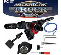 Benshuuk Simulator Turn Signal Wiper Lever Switch For Logitech G29/G920/G923 Steering Wheel ;Dimmer Headlight Switch For Thrustmaster T300RS/TGT/TS-XW (For TGT/TS-XW)