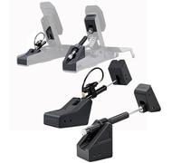 Benshuuk Throttle Brake Damping Upgrade Mod Kit For For Logitech G RS Pedals; Adjustable Sim Racing Damping MOD Kit For RS RS50 Series Clutch Pedal Module (Brake+Throttle Damping)