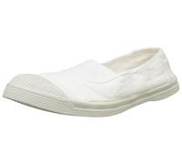 Bensimon Women's Tennis Elastique Femme Low-Top Sneakers, White (Blanc), 5 UK (38 EU)
